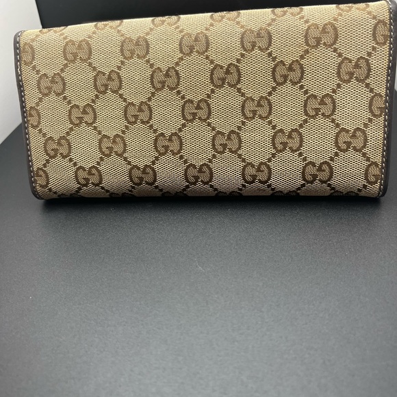 Gucci GG Supreme Canvas Heart Logo Continental Wallet (COA Included) - Picture 3 of 8